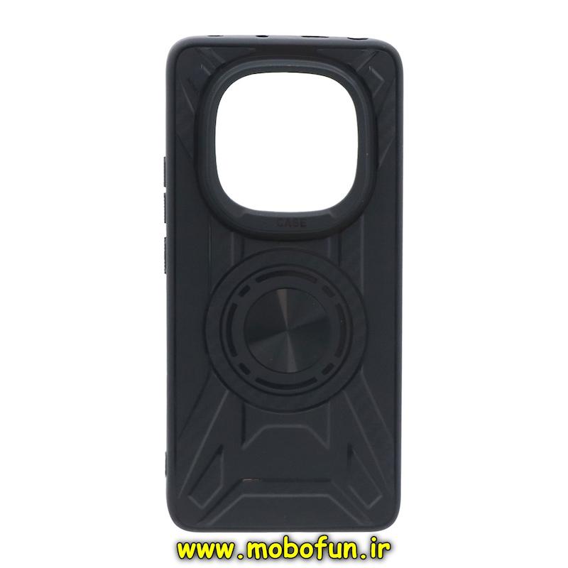 قاب گوشی Redmi Note 14 Pro 4G شیائومی طرح ضد ضربه بتمن فول ژله ای اورجینال CASE محافظ لنز دار مشکی کد 73810