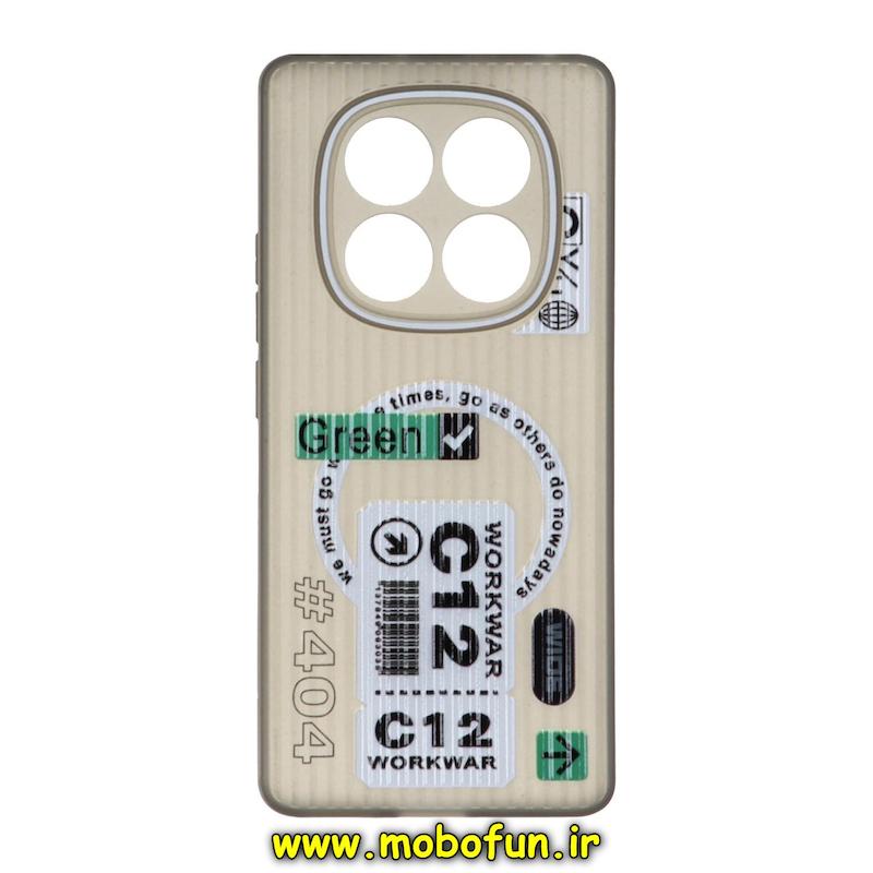 قاب گوشی Redmi Note 14 Pro 4G شیائومی ژله ای کرکره ای اسپرت محافظ لنزدار کد 73815