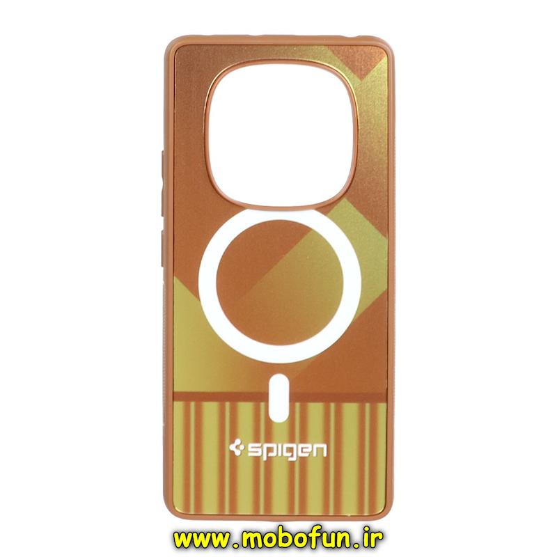 قاب گوشی Redmi Note 14 Pro 4G شیائومی اسپیگن Spigen طرح مگ سیف سوپرلوکس کد 73823
