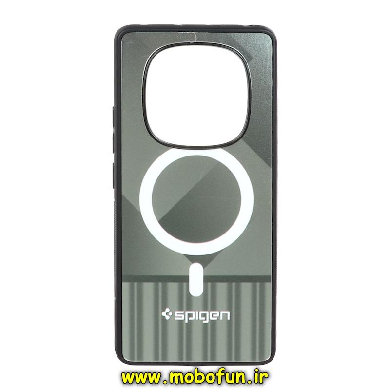 قاب گوشی Redmi Note 14 Pro 4G شیائومی اسپیگن Spigen طرح مگ سیف سوپرلوکس کد 73827