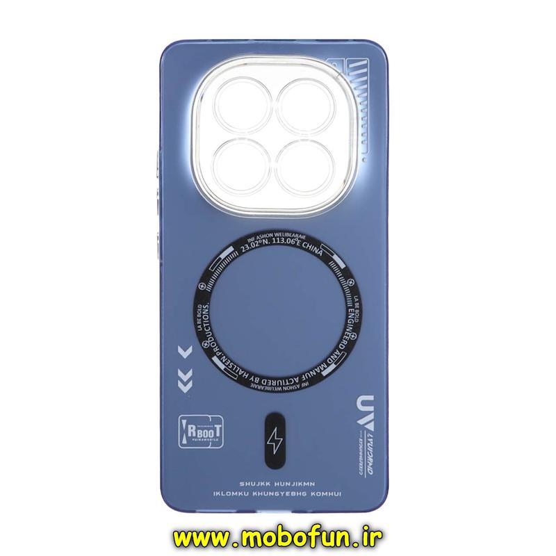 قاب گوشی Redmi Note 14 Pro 5G / Redmi Note 14 Pro Plus / Poco X7 شیائومی So CooL اورجینال طرح مگ سیف محافظ لنزدار اسپرت آبی کد 73868