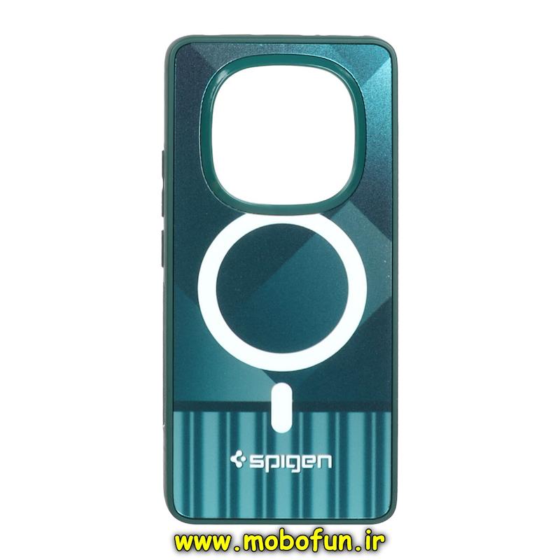 قاب گوشی Redmi Note 14 Pro 5G / Redmi Note 14 Pro Plus / Poco X7 شیائومی اسپیگن Spigen طرح مگ سیف سوپرلوکس کد 73872