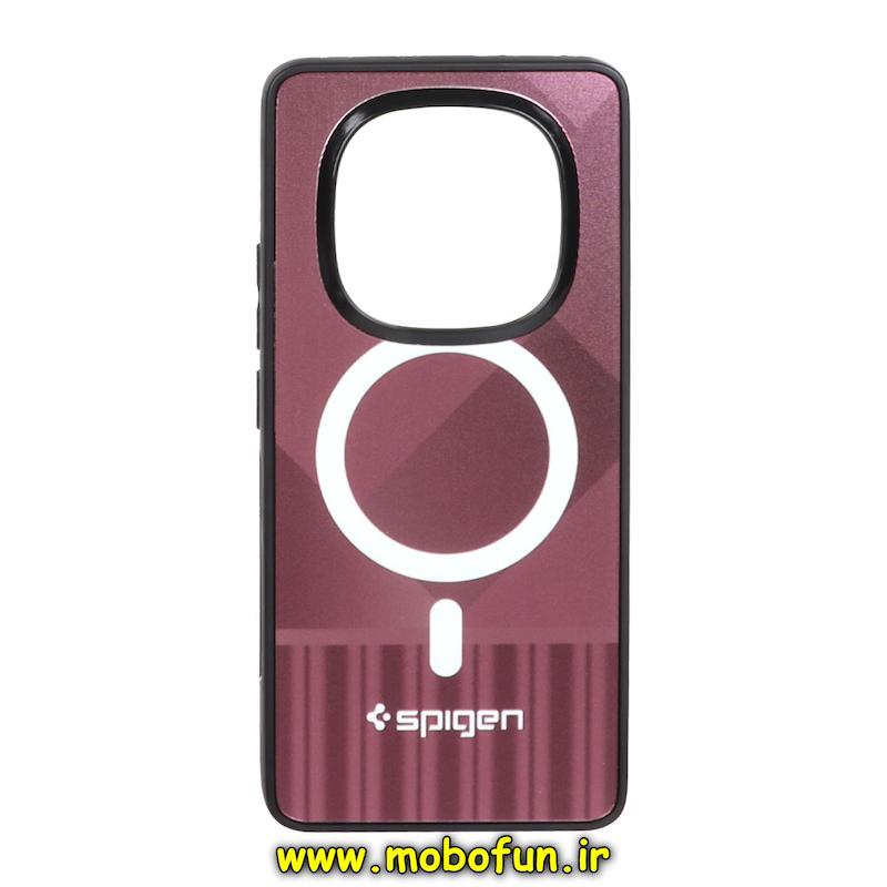 قاب گوشی Redmi Note 14 Pro 5G / Redmi Note 14 Pro Plus / Poco X7 شیائومی اسپیگن Spigen طرح مگ سیف سوپرلوکس کد 73874