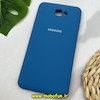 قاب گوشی Galaxy J7 Prime سامسونگ سیلیکونی اورجینال پاک کنی درجه یک زیربسته آبی تیره کد 74306