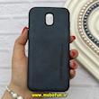 قاب گوشی Galaxy J5 Pro سامسونگ ژله ای چرمی ساده ایکس لول X-LEVEL سرمه ای کد 82201