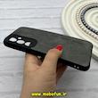 قاب گوشی Galaxy S23 FE سامسونگ ژله ای چرمی ساده ایکس لول X-LEVEL خاکستری کد 82250