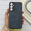 قاب گوشی Galaxy S23 FE سامسونگ ژله ای چرمی ساده ایکس لول X-LEVEL سرمه ای کد 82252