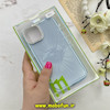 قاب گوشی iPhone 13 / iPhone 14 آیفون لیزری الماسی لاکچری اورجینال Mobile Case لنز نگین دار دوتیکه آبی کد 82373