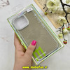 قاب گوشی iPhone 15 Pro Max آیفون لیزری الماسی لاکچری اورجینال Mobile Case لنز نگین دار دوتیکه خاکستری کد 82405