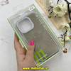 قاب گوشی iPhone 15 Pro آیفون لیزری الماسی لاکچری اورجینال Mobile Case لنز نگین دار دوتیکه خاکستری کد 82400