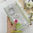 قاب گوشی iPhone 15 Pro آیفون لیزری الماسی لاکچری اورجینال Mobile Case لنز نگین دار دوتیکه نقره ای کد 82402