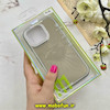 قاب گوشی iPhone 16 Pro آیفون لیزری الماسی لاکچری اورجینال Mobile Case لنز نگین دار دوتیکه خاکستری کد 82415