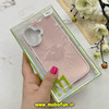 قاب گوشی iPhone 16 آیفون لیزری الماسی لاکچری اورجینال Mobile Case لنز نگین دار دوتیکه رزگلد کد 82410