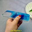 قاب گوشی iPhone 14 Pro آیفون آبرنگی اکلیلی طلقی شیشه ای اورجینال DIKEX شفاف کد 82289