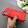 قاب گوشی Galaxy A05S سامسونگ اورجینال پاستیلی مات دوتیکه قرمز کد 82433