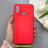 قاب گوشی Galaxy A10S سامسونگ اورجینال پاستیلی مات دوتیکه قرمز کد 82435