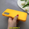 قاب گوشی Galaxy A14 سامسونگ اورجینال پاستیلی مات دوتیکه زرد کد 82439
