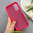 قاب گوشی Galaxy A24 سامسونگ اورجینال پاستیلی مات دوتیکه قرمز کد 82446