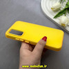 قاب گوشی Galaxy A34 سامسونگ اورجینال پاستیلی مات دوتیکه زرد کد 82451