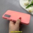 قاب گوشی Galaxy A34 سامسونگ اورجینال پاستیلی مات دوتیکه صورتی کد 82452