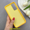 قاب گوشی Galaxy S23 FE سامسونگ اورجینال پاستیلی مات دوتیکه زرد کد 82517