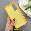 قاب گوشی Galaxy S23 FE سامسونگ اورجینال پاستیلی مات دوتیکه زرد کد 82517