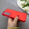 قاب گوشی Galaxy S23 FE سامسونگ اورجینال پاستیلی مات دوتیکه قرمز کد 82520