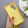 قاب گوشی Galaxy S24 Ultra سامسونگ اورجینال پاستیلی مات دوتیکه زرد کد 82521