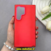 قاب گوشی Galaxy S24 Ultra سامسونگ اورجینال پاستیلی مات دوتیکه قرمز کد 82522