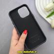 قاب گوشی iPhone 15 Pro Max آیفون اورجینال پاستیلی مات دوتیکه مشکی کد 82491