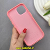 قاب گوشی iPhone 15 آیفون اورجینال پاستیلی مات دوتیکه صورتی کد 82487