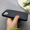 قاب گوشی iPhone 15 آیفون اورجینال پاستیلی مات دوتیکه مشکی کد 82488