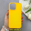 قاب گوشی iPhone 14 Pro Max آیفون اورجینال پاستیلی مات دوتیکه زرد کد 82482
