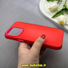 قاب گوشی iPhone 14 Pro Max آیفون اورجینال پاستیلی مات دوتیکه قرمز کد 82485