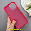 قاب گوشی iPhone 13 Pro Max آیفون اورجینال پاستیلی مات دوتیکه قرمز کد 82479