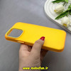قاب گوشی iPhone 13 Pro Max آیفون اورجینال پاستیلی مات دوتیکه زرد کد 82481
