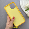 قاب گوشی iPhone 13 Pro Max آیفون اورجینال پاستیلی مات دوتیکه زرد کد 82481