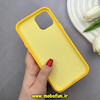 قاب گوشی iPhone 12 Pro Max آیفون اورجینال پاستیلی مات دوتیکه زرد کد 82474