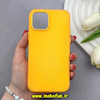 قاب گوشی iPhone 12 / iPhone 12 Pro آیفون اورجینال پاستیلی مات دوتیکه زرد کد 82470