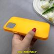 قاب گوشی iPhone 12 / iPhone 12 Pro آیفون اورجینال پاستیلی مات دوتیکه زرد کد 82470