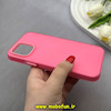 قاب گوشی iPhone 12 / iPhone 12 Pro آیفون اورجینال پاستیلی مات دوتیکه صورتی کد 82473