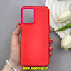 قاب گوشی  Redmi Note 12S شیائومی اورجینال پاستیلی مات دوتیکه قرمز کد 82506