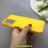 قاب گوشی  Redmi Note 12S شیائومی اورجینال پاستیلی مات دوتیکه زرد کد 82507