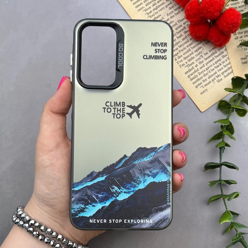 قاب گوشی Galaxy A26 سامسونگ So CooL سوکول اورجینال فانتزی دکمه کرومی طرح اورست The North Face کد 82952