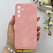 قاب گوشی Galaxy A25 سامسونگ اورجینال NEW CASE طرح جیر درجه یک HARD محافظ لنزدار صورتی کد 82539