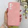 قاب گوشی Galaxy A54 سامسونگ اورجینال NEW CASE طرح جیر درجه یک HARD محافظ لنزدار صورتی کد 82555