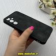 قاب گوشی Galaxy A55 سامسونگ اورجینال NEW CASE طرح جیر درجه یک HARD محافظ لنزدار مشکی کد 82559