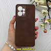 قاب گوشی Redmi Note 12 4G شیائومی اورجینال NEW CASE طرح جیر درجه یک HARD محافظ لنزدار قهوه ای کد 82581