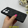 قاب گوشی Redmi Note 13 4G شیائومی اورجینال NEW CASE طرح جیر درجه یک HARD محافظ لنزدار مشکی کد 82583