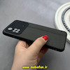 قاب گوشی Poco M4 Pro 4G شیائومی ژله ای چرمی ساده محافظ لنزدار خاکستری کد 82650